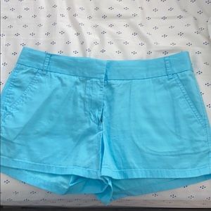 J. Crew blue chino shorts